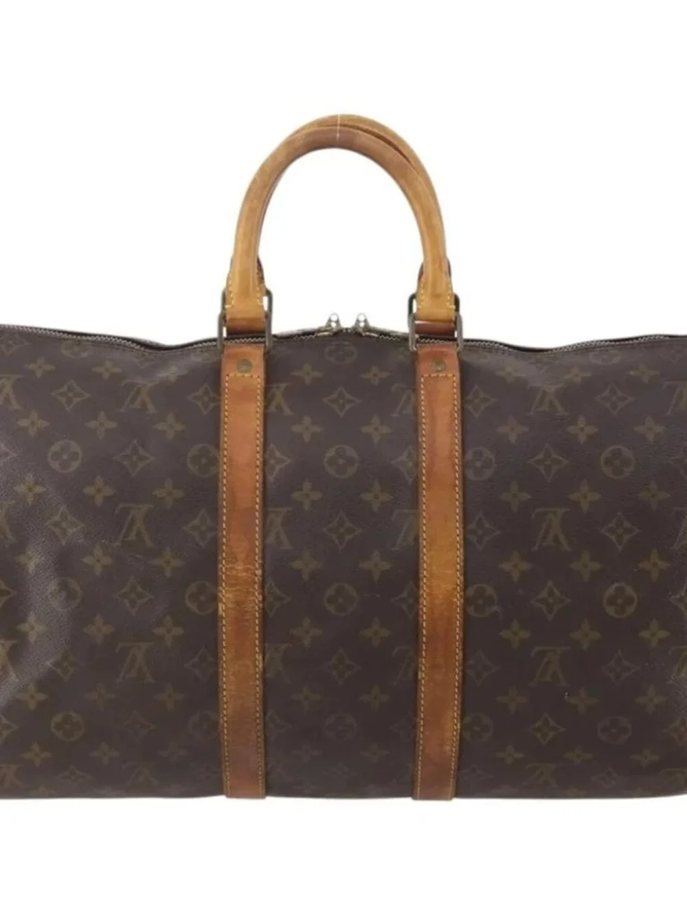 LOUIS VUITTON Monogram Keepall Bandouliere 45 Boston Bag M41418 LV Auth 179409